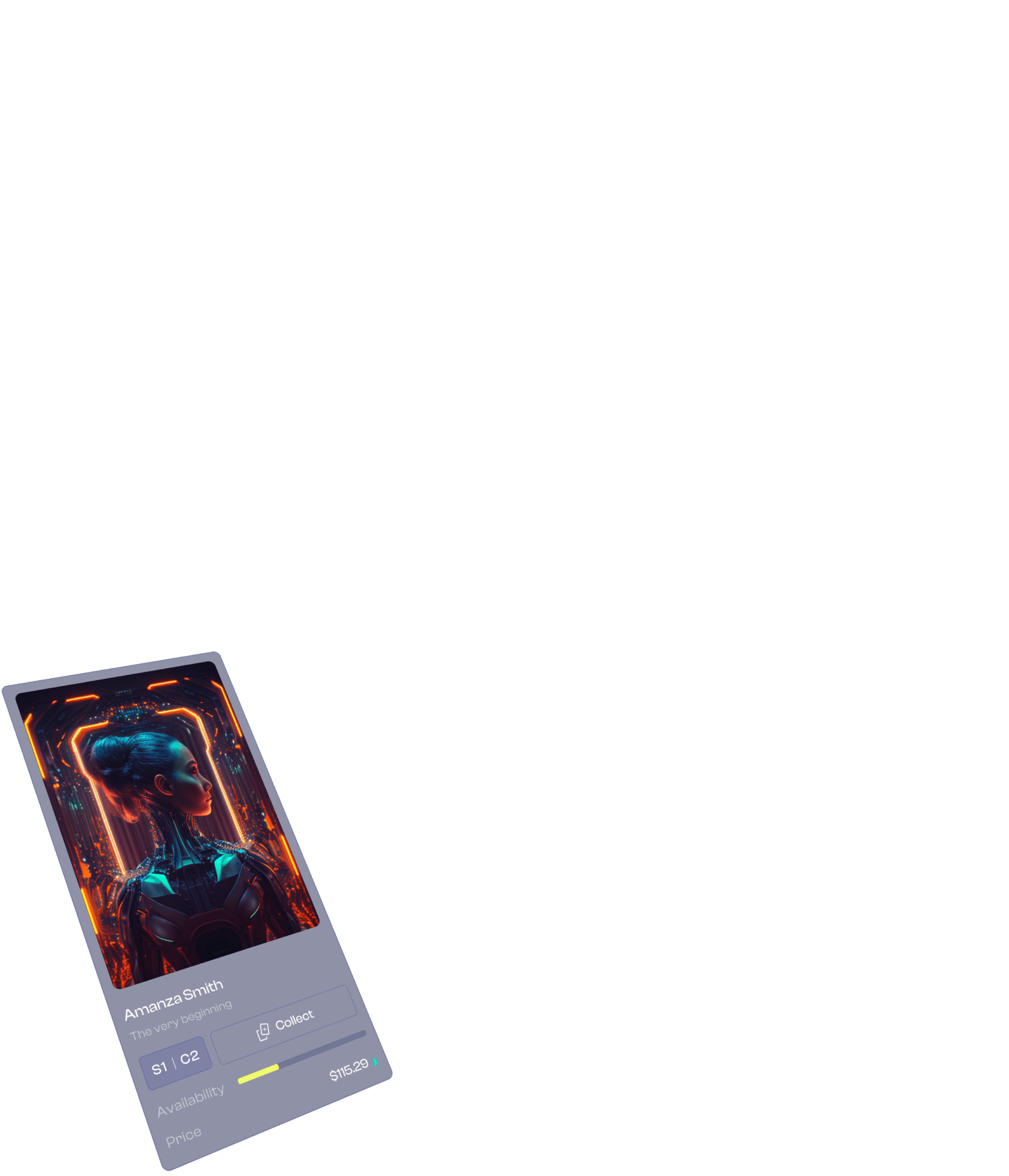 NFT social marketplace app