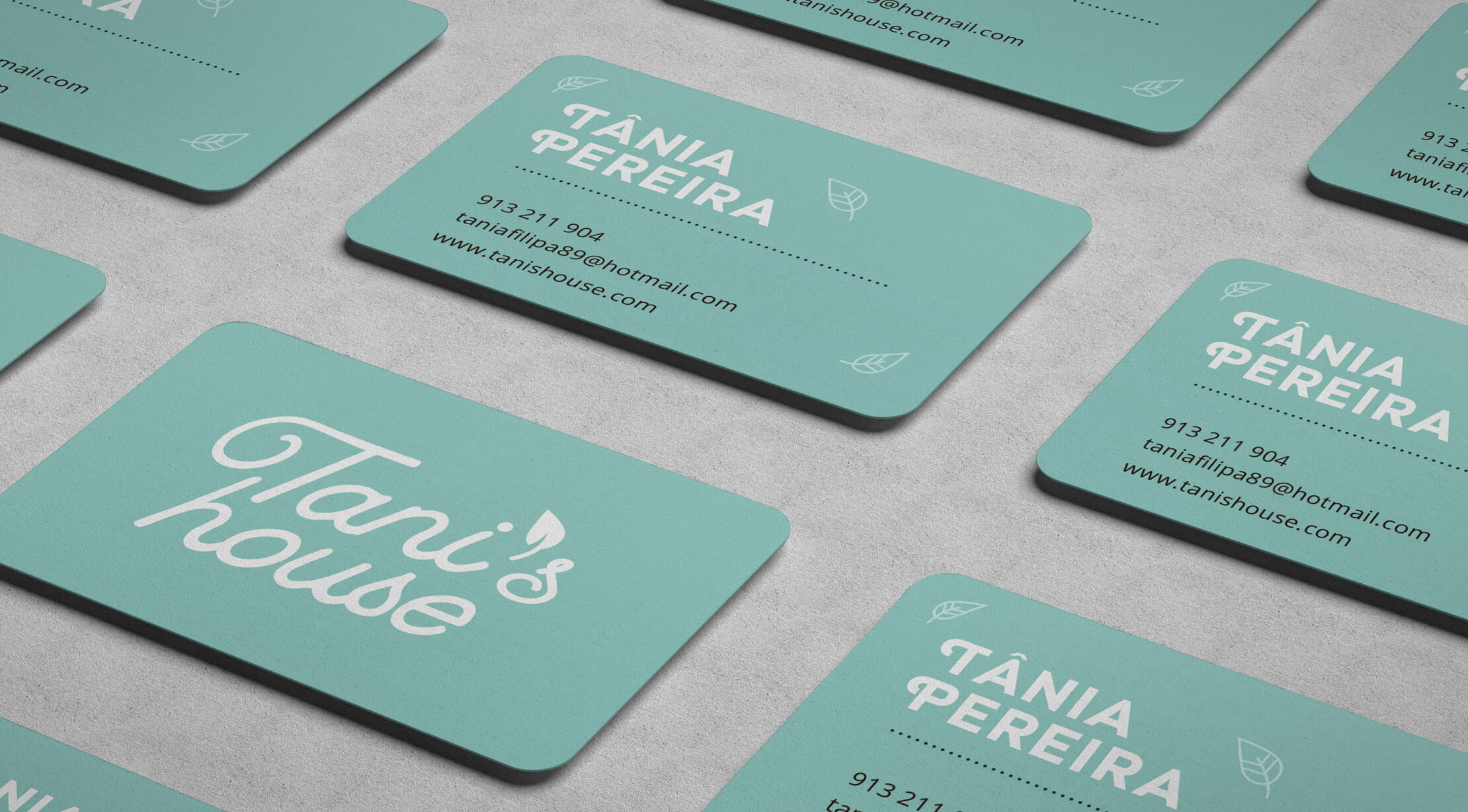 Tani's House business card